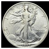 1919 Walking Liberty Half Dollar NEARLY  UNCIRCUL