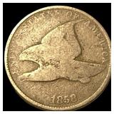 1858 Flying Eagle Cent LIGHTLY CIRCULATED