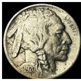 1920 Buffalo Nickel LIGHTLY CIRCULATED