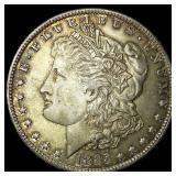1885-O Silver Morgan Dollar CHOICE AU