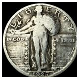 1927-S Silver Standing Liberty Quarter NICELY  CI