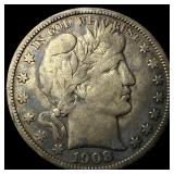 1908 Silver Barber Half Dollar NEARLY UNCIRCULATED
