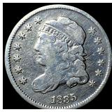 1835 Capped Bust Half Dime LIGHTLY CIRCULATED