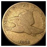 1858 Flying Eagle Cent LIGHTLY CIRCULATED