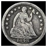 1848-O Seated Liberty Half Dime LIGHTLY  CIRCULAT