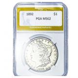 1878 Morgan Silver Dollar PGA MS63