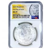2023 Morgan Silver Dollar NGC MS70