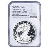 2022-W Silver Eagle NGC PF69 Ultra Cameo