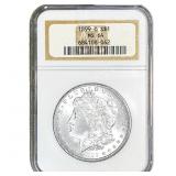 1899-O Morgan Silver Dollar NGC MS64