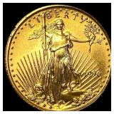 1996 1/10 oz Gold American Eagle $5 SUPERB GEM BU