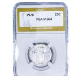 1926 Standing Liberty Quarter PGA MS64