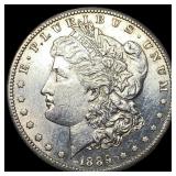1889-S Silver Morgan Dollar CHOICE AU