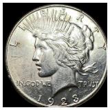 1923-S Silver Peace Dollar UNCIRCULATED