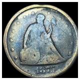 1875-S Silver Twenty Cents NICELY CIRCULATED