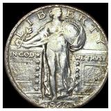 1926-D Silver Standing Liberty Quarter NEARLY  UN