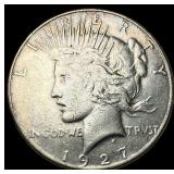 1927-S Silver Peace Dollar NEARLY UNCIRCULATED