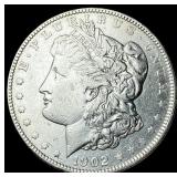 1902 Morgan Silver Dollar NEARLY UNCIRCULATED