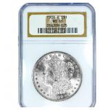 1900-O Morgan Silver Dollar NGC MS65