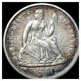 1861 Seated Liberty Dime CLOSELY UNCIRCULATED