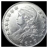 1818 Capped Bust Half Dollar CLOSELY  UNCIRCULATE