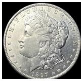 1897-O Morgan Silver Dollar CLOSELY  UNCIRCULATED