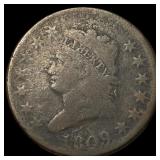 1809 Classic Head Large Cent NICELY CIRCULATED