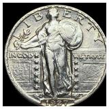1927-D Silver Standing Liberty Quarter  CLOSELY U