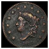 1831 Coronet Head Large Cent NICELY  CIRCULATED