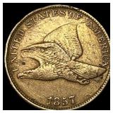 1857 Flying Eagle Cent LIGHTLY CIRCULATED