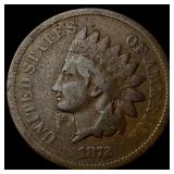 1872 Indian Head Cent NEARLY UNCIRCULATED