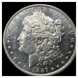 1887 Morgan Silver Dollar UNCIRCULATED