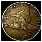 1857 Flying Eagle Cent CLOSELY UNCIRCULATED