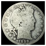 1898-O Silver Barber Half Dollar NICELY  CIRCULAT