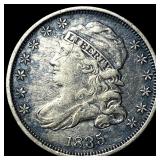 1835 Capped Bust Dime NEARLY UNCIRCULATED