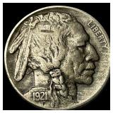 1921-S Buffalo Nickel NEARLY UNCIRCULATED