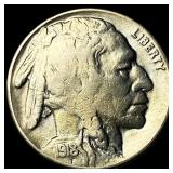 1918-S Buffalo Nickel CHOICE AU