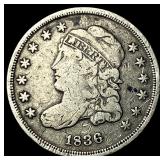 1836 Capped Bust Half Dime LIGHTLY CIRCULATED
