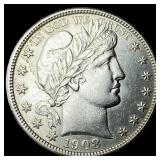 1908 Barber Half Dollar NEARLY UNCIRCULATED