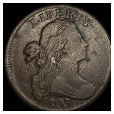 1803 Draped Bust Large Cent NEARLY  UNCIRCULATED