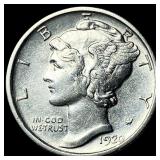 1920-D Silver Mercury Dime CLOSELY  UNCIRCULATED