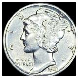 1931-D Silver Mercury Dime UNCIRCULATED