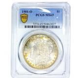 1901-O Morgan Silver Dollar PCGS MS65