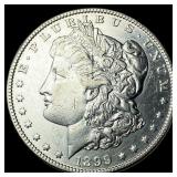 1899-O Micro O Silver Morgan Dollar CLOSELY  UNCI