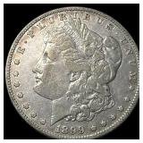 1899-S Silver Morgan Dollar NEARLY UNCIRCULATED
