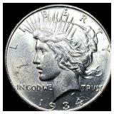 1934-D Silver Peace Dollar UNCIRCULATED