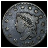 1826 Coronet Head Large Cent NICELY  CIRCULATED