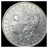 1883-S Silver Morgan Dollar CHOICE AU