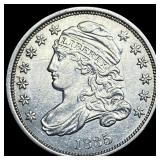 1835 Silver Capped Bust Dime CHOICE AU