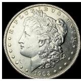 1902 Morgan Silver Dollar CHOICE AU