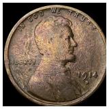 1914-D Lincoln Wheat Cent NICELY CIRCULATED